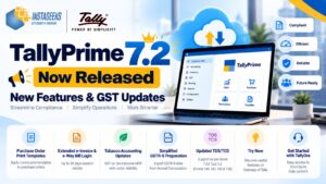 TallyPrime 7.2 Released: New Features, GST Updates & More